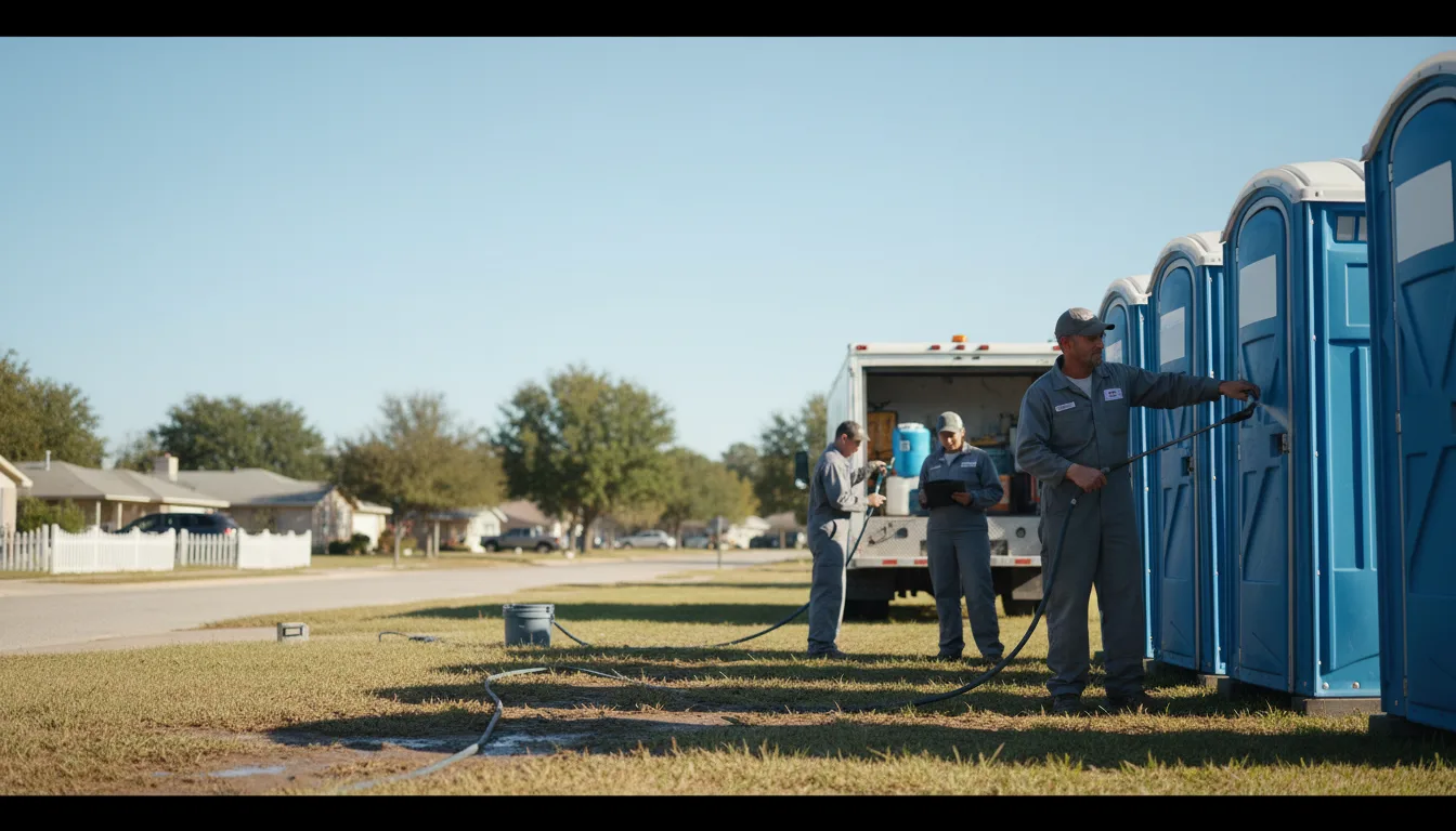 Long-Term Portable Toilet Rental in Steele, KY near me
